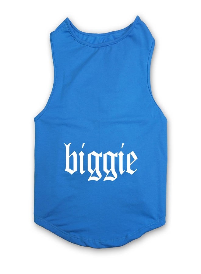 PawsIndia Biggie Dog T-Shirt - Sleeveless Cotton Pet Vest | Breathable Round Neck Dog Tank Top | Cute Printed Apparel for Dogs | Summer Dog Clothes for Small, Medium & Large Breeds - Image 2
